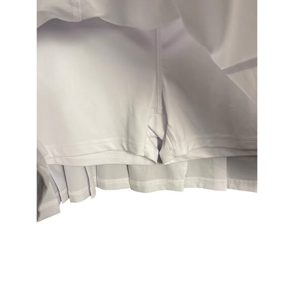 Bolle Extra Dry Technology Tennis Skort Skirt Women's White W/Pleats Size XL NWT - Picture 4 of 8